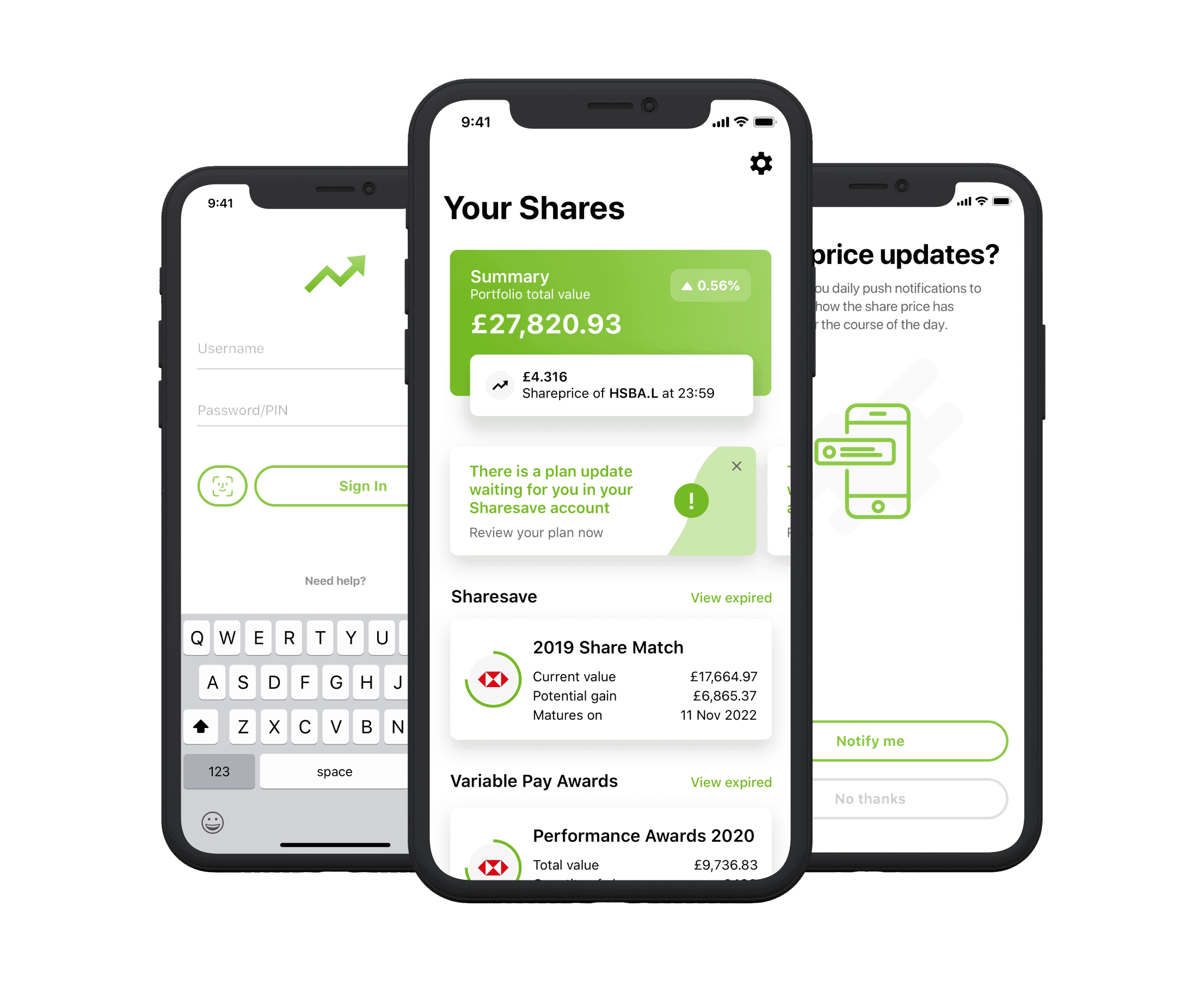 Sharesave: Manage stocks anywhere